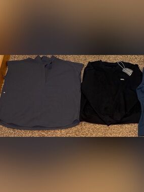 Fig’s scrubs tops - will sell bundled or separately.